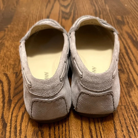NWOT Grey Suede Loafers Sz. 10.5 - Picture 5 of 5